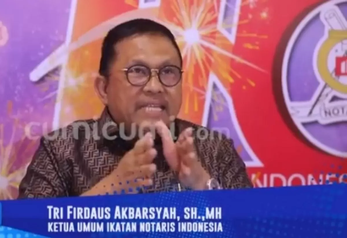 Serahkan SK ke ketum INI hasil KLB, ada apa dengan Dirjen AHU Kemenkum? Tri Firdaus Akbarsyah: Taat hukum dong, gak semena-mena